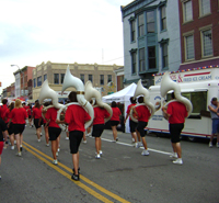 marching band in bucyrus